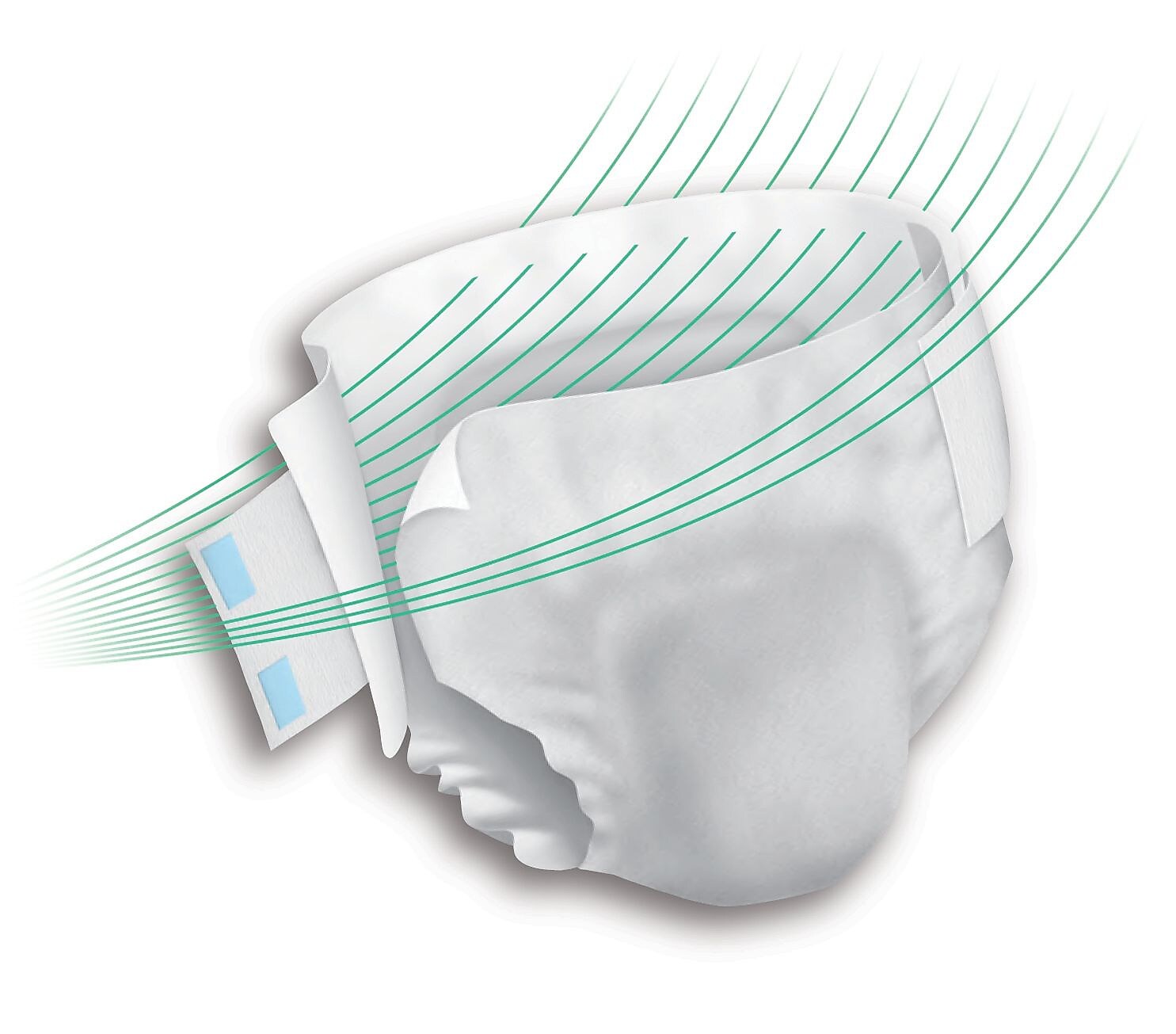 Prevail® Per-Fit 360™ Briefs, Maximum Plus Absorbency, Size 2, 72/CT