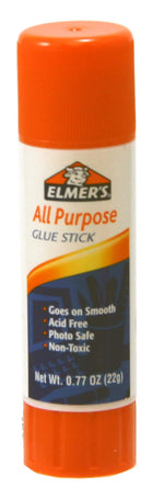 Elmer's Jumbo Glue Sticks, 0.77 oz., White (E516)