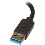 StarTech USB to Dual HDMI Adapter, USB to HDMI Adapter, USB 3.0 to HDMI, USB to HDMI Display Adapter, External Video Card, 4K