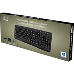 Adesso EasyTouch Wired Keyboard, Black (AKB-132HB)