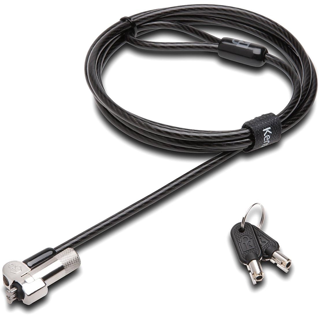 Kensington NanoSaver Keyed Laptop Security Cable and Lock, 6 ft. (K64444WW)