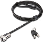 Kensington NanoSaver Keyed Laptop Security Cable and Lock, 6 ft. (K64444WW)