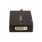 StarTech USB-C Multiport Adapter, 3-in-1 USB C to HDMI, DVI or VGA (CDPVGDVHDBP)