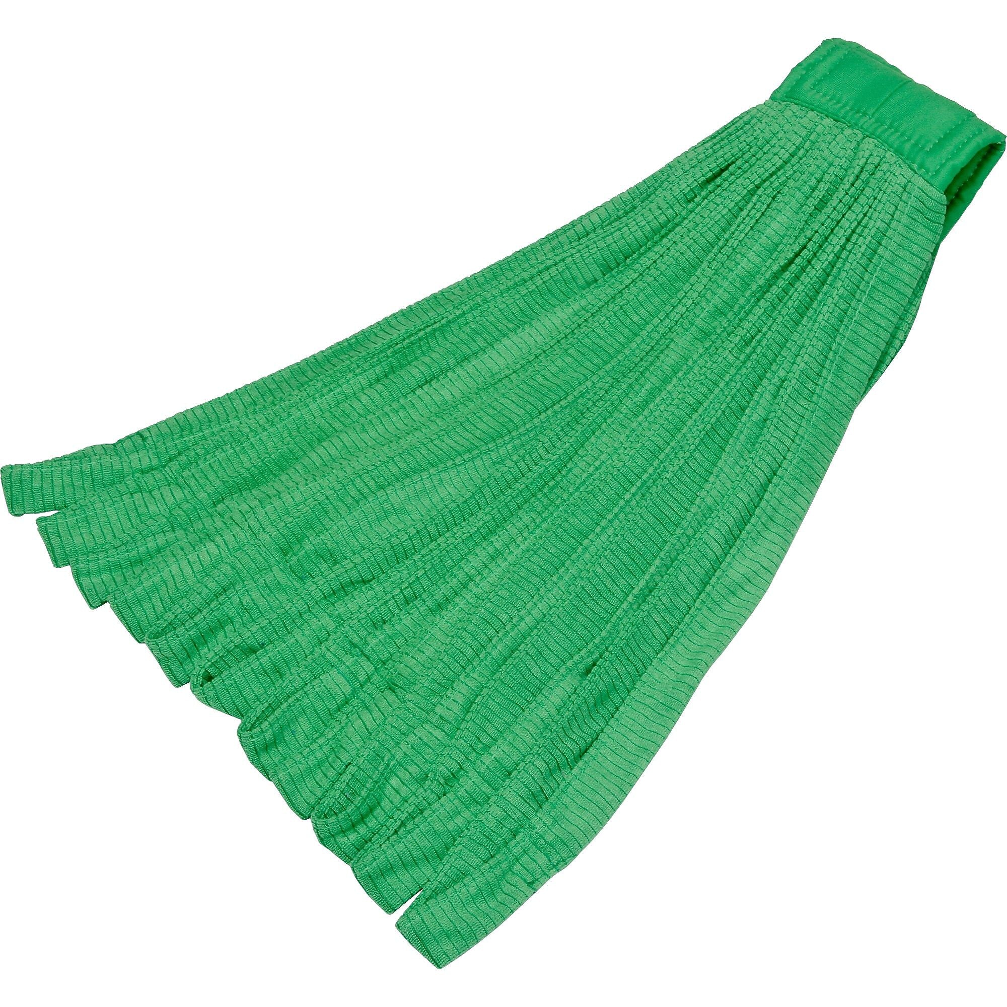 AbilityOne SKILCRAFT Microfiber Tube Mophead, 9.50" Width x 21" Length, MicroFiber, Polyester, Nylon