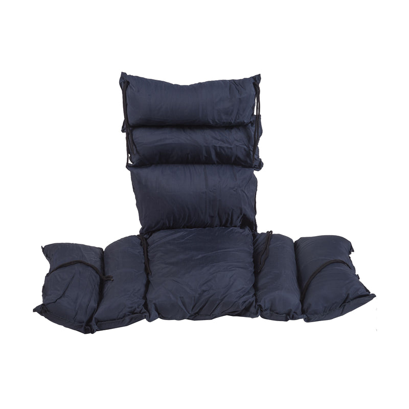DMI Polyester/Cotton Standard Comfort Pillow Cushion, Navy (513-7608-2400)