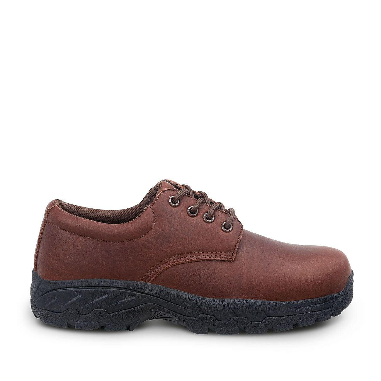 SR Max Burke Brown, Men's, Comp Toe, EH, Security Friendly, Casual Oxford, 7.0 M (SRM2060)