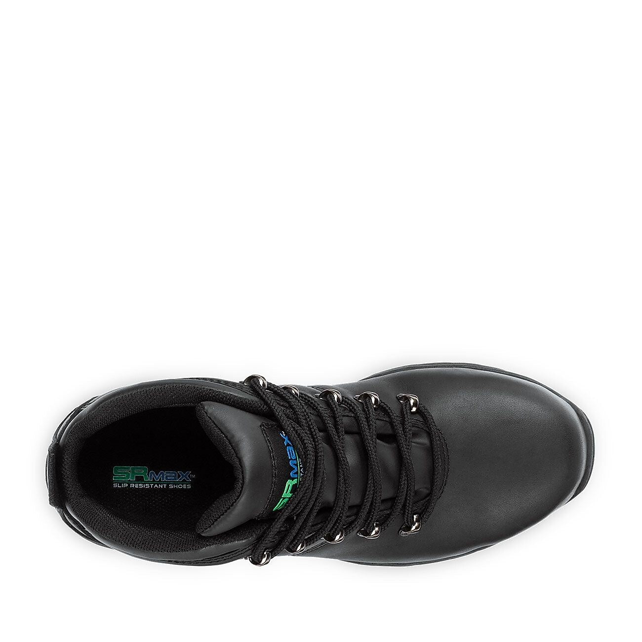 SR Max Juneau Women's, Slip Resistant, Waterproof, Comp Toe, Black, Cold Storage Hiker, 6.0 EW (SRM255)