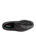 SR Max Augusta Men's Black Slip Resistant, Cap Toe, Dress Oxford, 7.5 M (SRM3020)