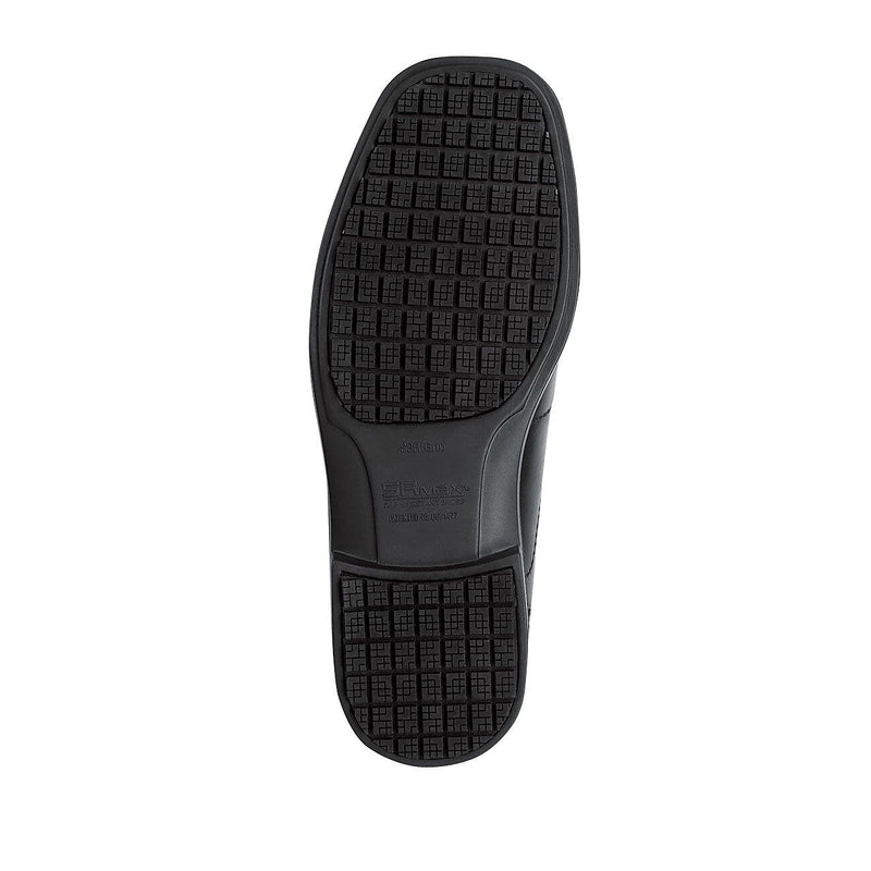 SR Max Brooklyn Men's Black, Twin Gore, Soft Toe, Slip Resistant Slip On, 7.5 M (SRM3080)