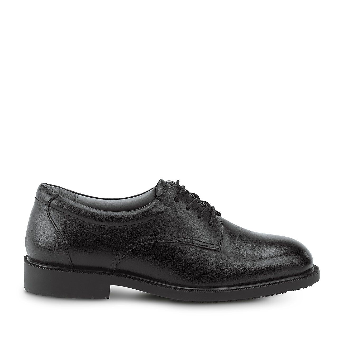 SR Max Arlington Men's Slip Resistant Black Leather Dress Oxford, 7.0 M (SRM3500)