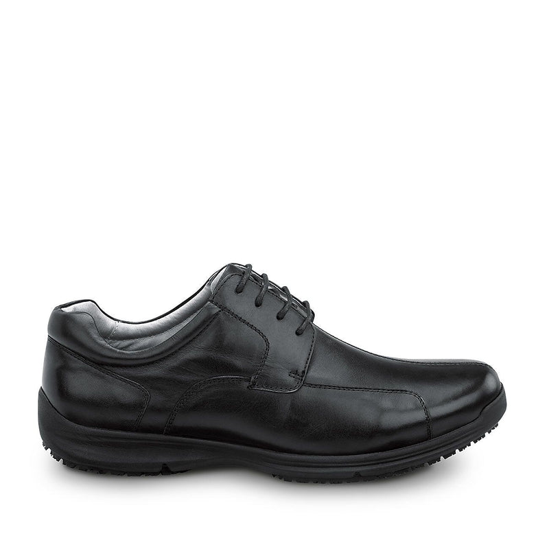 SR Max Atlanta Men's Black, Soft Toe, Slip Resistant Oxford, 7.5 M (SRM3700)