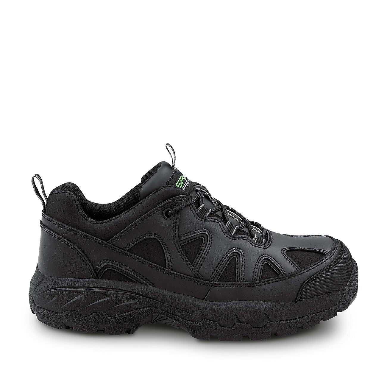 SR Max Walden Men's, Black, Steel Toe, EH, Slip Resistant Athletic, 7.0 M (SRM4400)