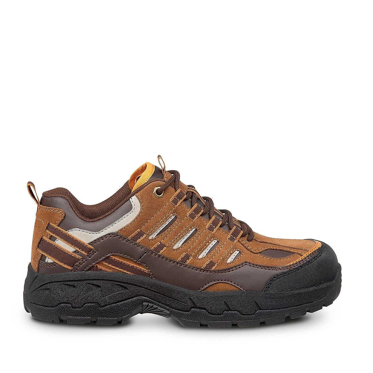 SR Max Boone Men's Brown Comp Toe, EH, Low Hiker, 7.0 M (SRM4650)