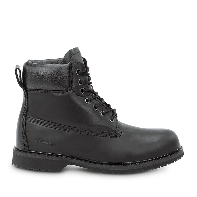 SR Max Washington Men's Black, Steel Toe, Slip Resistant, 6 Inch Work Boot, 7.0 M (SRM5000)
