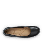 SR Max Asheville Women's, Black, Soft Toe, Slip Resistant, Casual Flat, 5.0 M (SRM540)