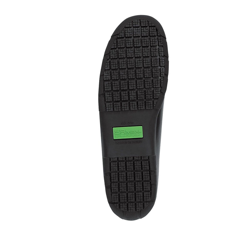 SR Max Asheville Women's, Black, Soft Toe, Slip Resistant, Casual Flat, 5.0 M (SRM540)