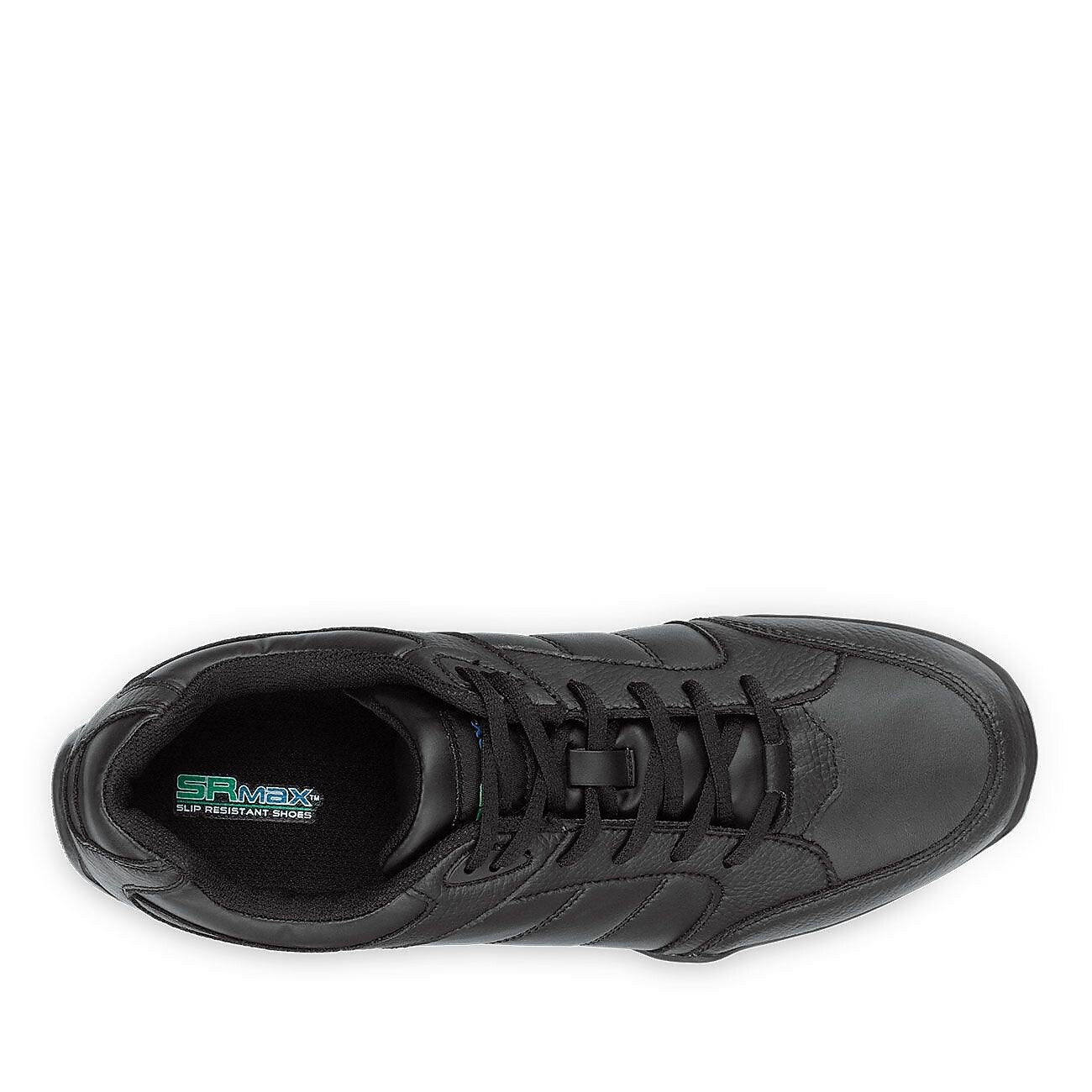 SR Max Rialto Women's Black, Slip Resistant, Athletic Sneaker, 5.0 M (SRM600)