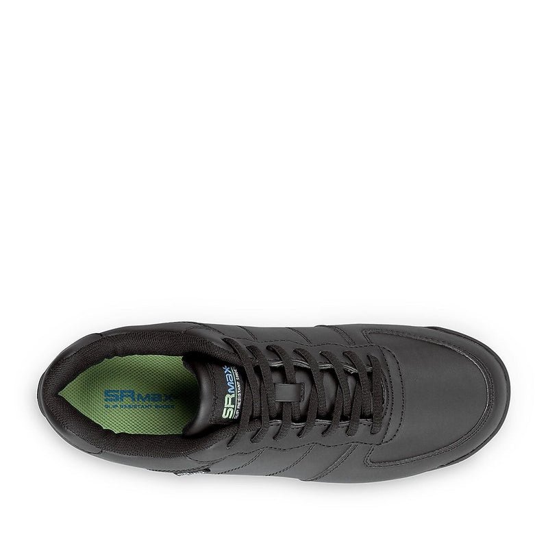 SR Max Maxton Women's Black, Slip Resistant, Low Athletic, 5.5 M (SRM620)