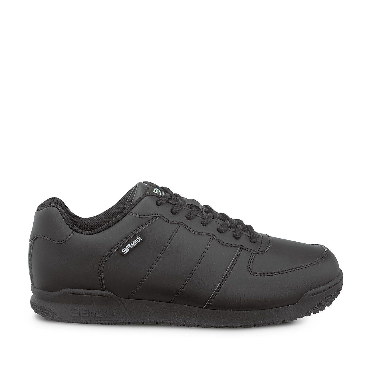 SR Max Maxton Men's Black, Slip Resistant, Low Athletic, 7.0 M (SRM6200)