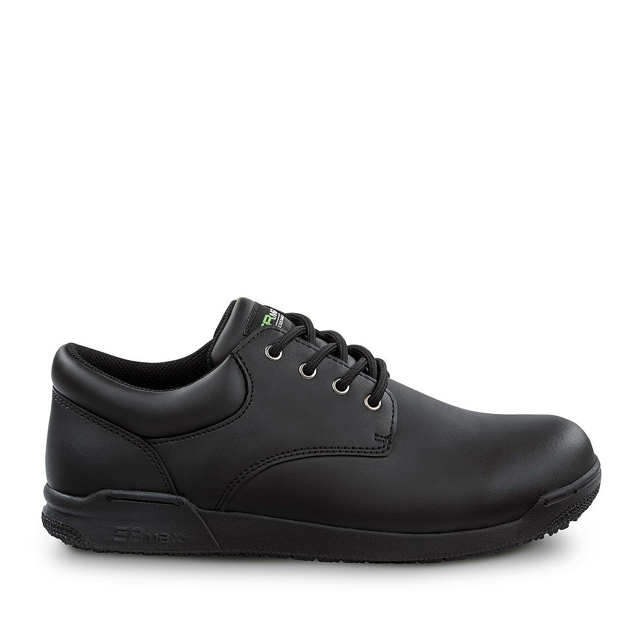 SR Max Marshall Men's, Black, Soft Toe, Slip Resistant Oxford, 7.0 M (SRM6400)