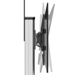 StarTech.com TV Cart, Portable TV Stand, For 32" to 70" TVs, One-Touch Height Adjustment, AV Cart, VESA TV Stand (STNDMTV70)