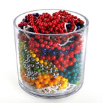 Azar Displays Styrene Countertop Cylinder, 6" x 6" Diameter, 4/PK (556336)