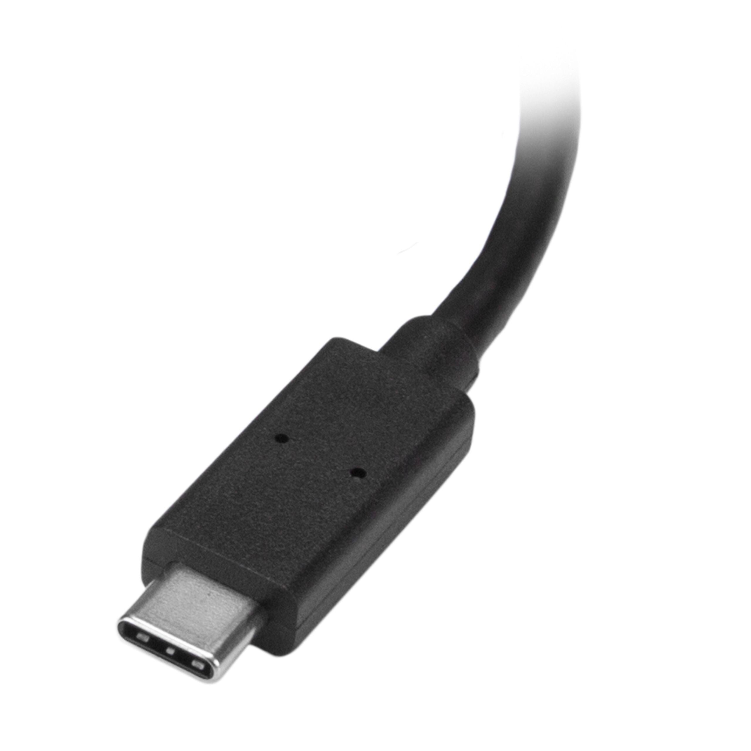 StarTech USB C Multiport Adapter, USB Type C to 4K HDMI / USB 3.0 / Gigabit Ethernet, Powered USB Hub, USB-C to USB Adapter