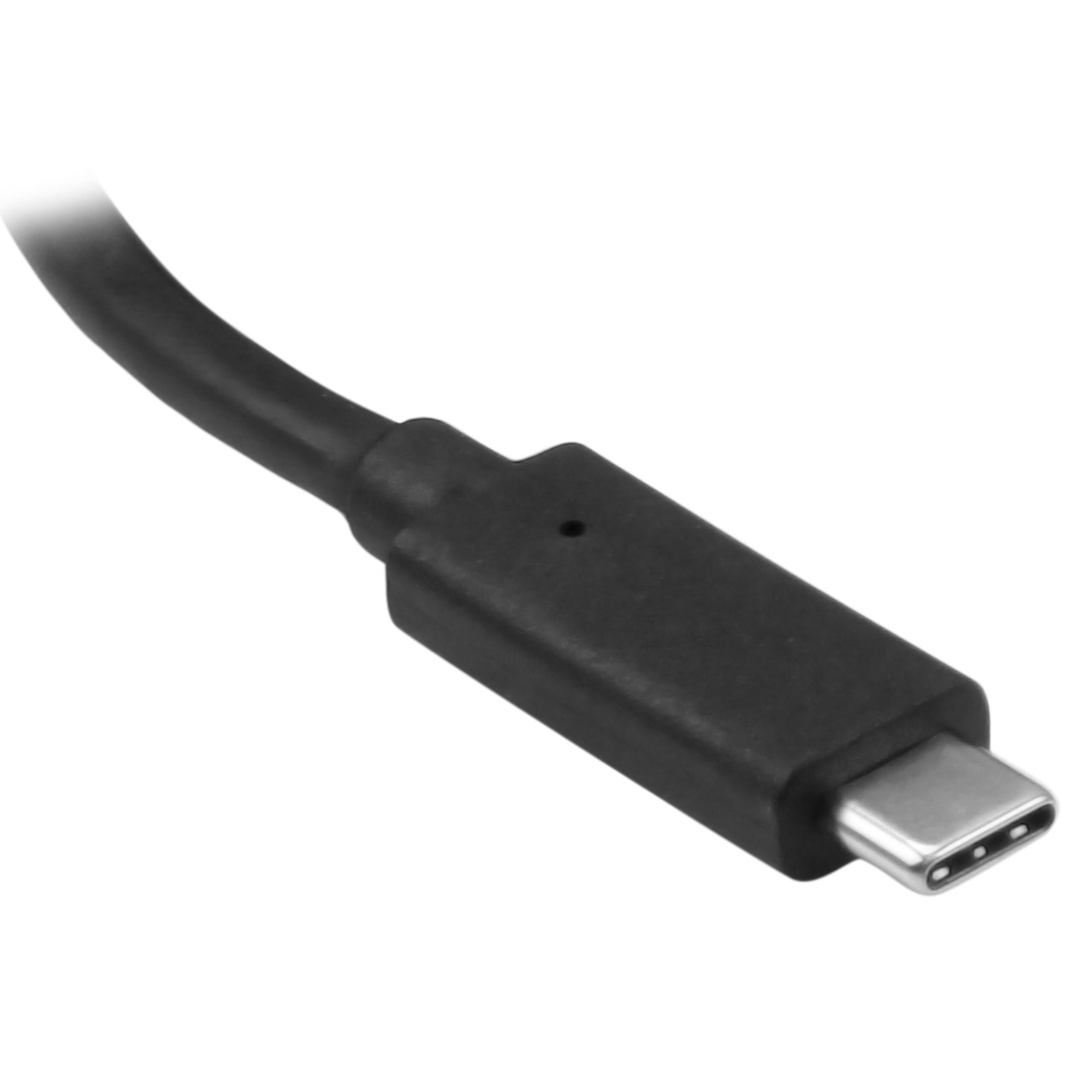 StarTech® USB-C Multifunction Adapter, Black (DKT30CHPD)