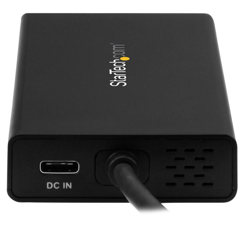 StarTech® USB-C Multifunction Adapter, Black (DKT30CHPD)