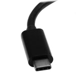 StarTech.com® USB-C to VGA Male/Female Multifunction Adapter, Black (CDP2VGAUACP)