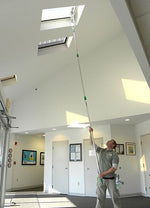 Unger 18' Telescoping Extension Pole, Aluminum, Silver (ED550)