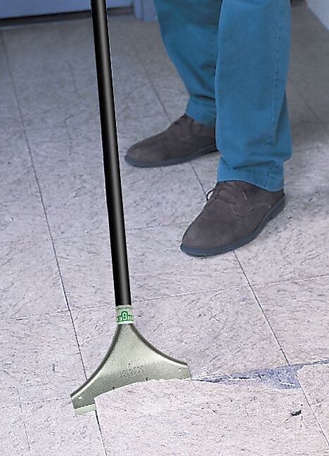 Unger Replacement Blade for Heavy Duty Scraper, 8" Wide, 10/Pk