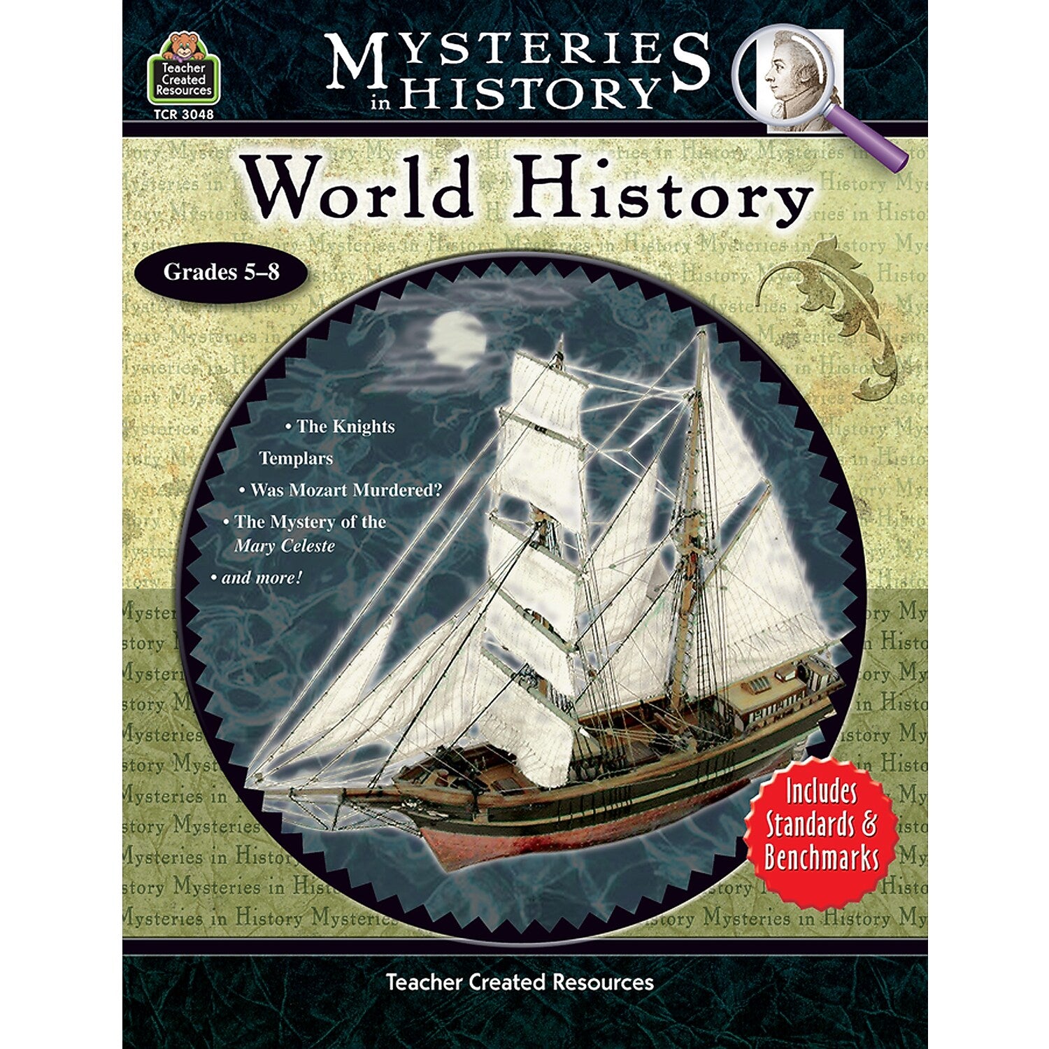 Teacher Created Resources Mysteries in History: World History Book