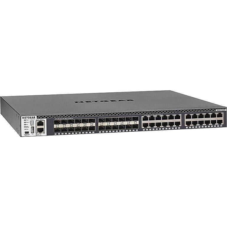 Netgear ProSafe Gigabit Ethernet Managed Switch, Black (XSM4324CS-100NES)