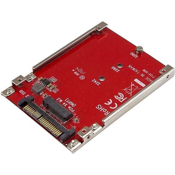 M.2 to U.2 Adapter, M.2 Drive to U.2 (SFF-8639) Host Adapter for M.2 PCIe NVMe SSDs, M.2 Drive Adapter, M.2 PCIe SSD Adapter