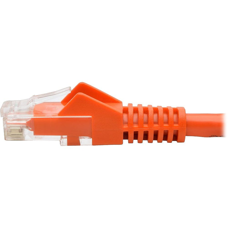 Tripp Lite 6ft Cat6 Snagless Molded Patch Cable UTP Orange RJ45 M/M 6' (N201-006-OR)