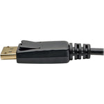 Tripp Lite Mini DisplayPort to DisplayPort 1.2 Adapter Cable 4K @ 60Hz 10ft (P583-010-BK)