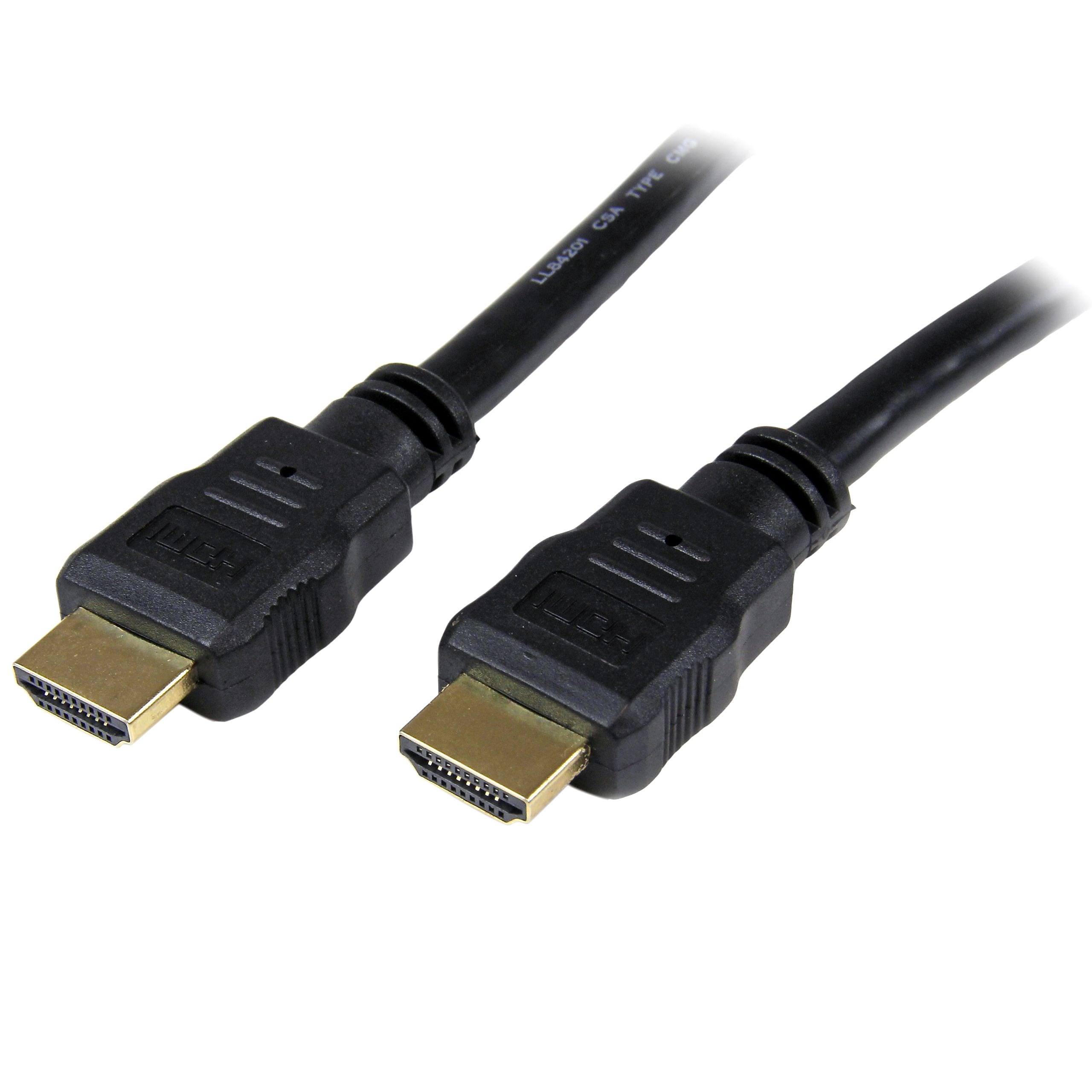 StarTech High Speed Ultra HD 6' HDMI to HDMI Audio/Video Cable, Black (HDMM6)
