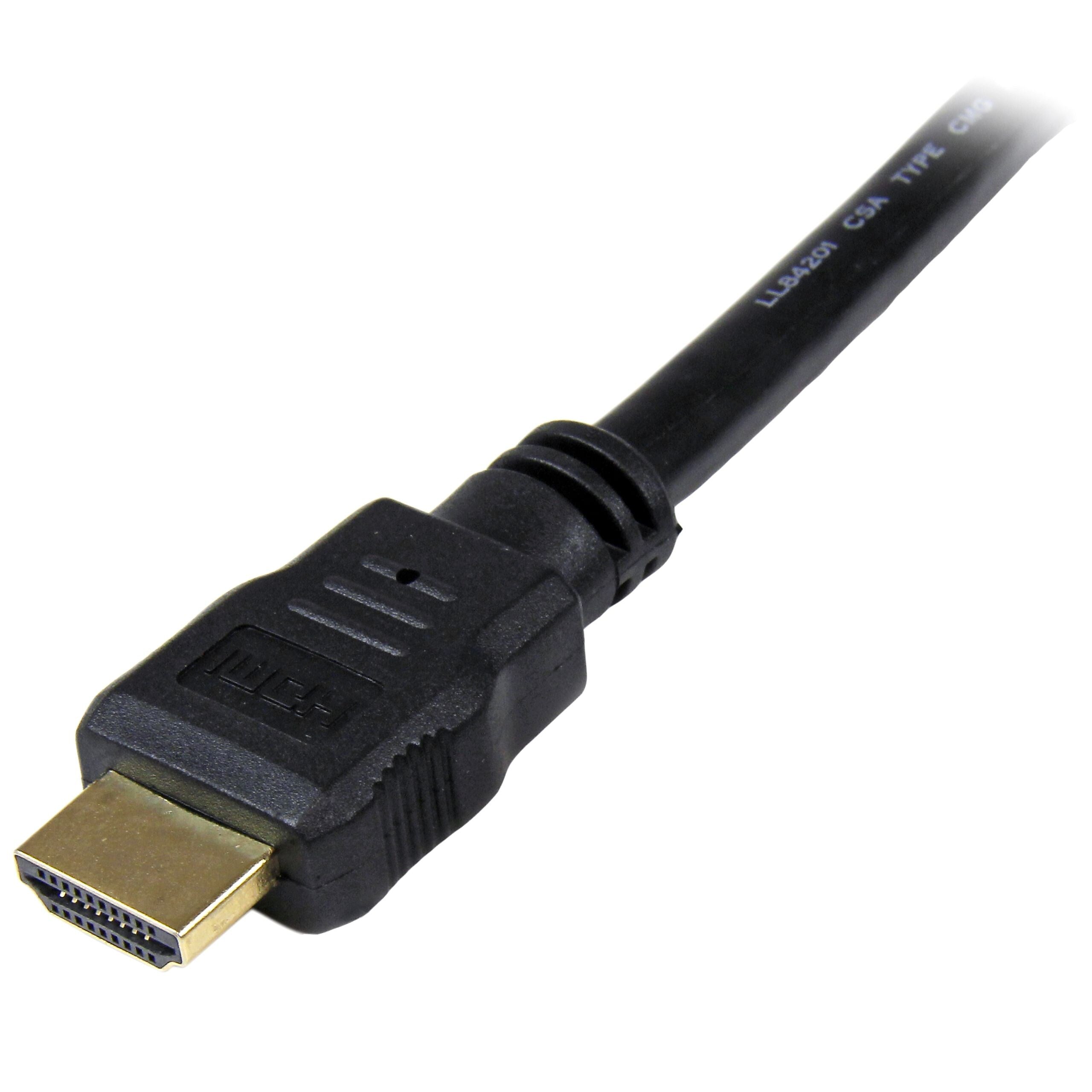StarTech High Speed Ultra HD 6' HDMI to HDMI Audio/Video Cable, Black (HDMM6)