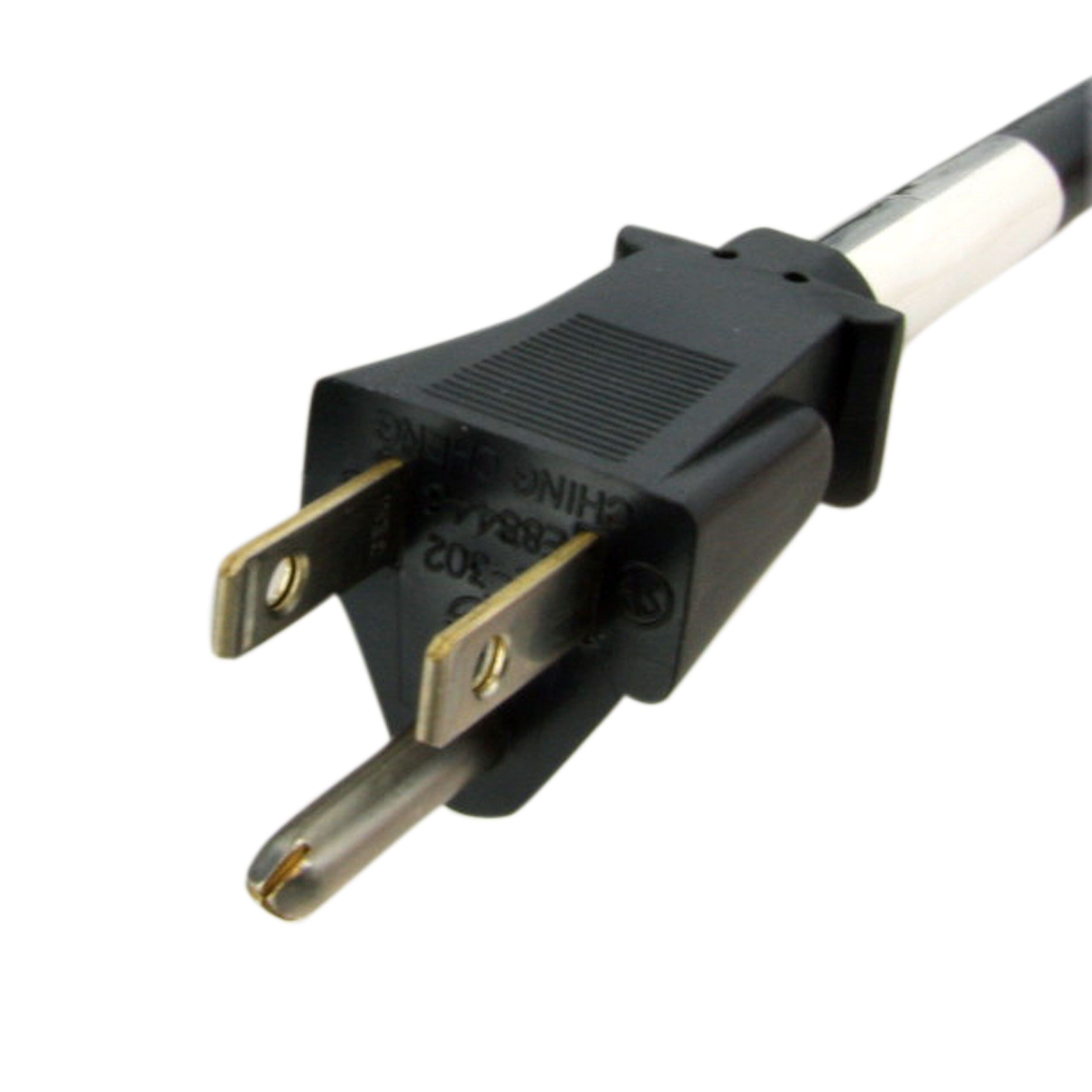 StarTech 10' Extension Cord, 16 AWG, Black (PAC10110)