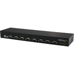 StarTech.com 8-Port USB to Serial Adapter Hub, USB to RS232 Port Adapter with Daisy Chain, Rackmount (ICUSB23208FD)