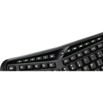 Adesso Tru-Form Wired Keyboard, Black (AKB-450UB)