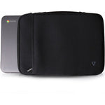 V7 Laptop Sleeve, Black Neoprene (CSE5H-BLK-9N)