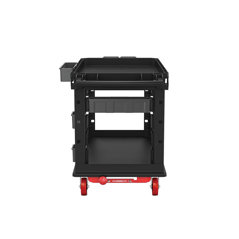 Suncast Commercial Heavy Duty Plus Structural Foam Utility Cart, 26.5" x 48.78", Black (PUCHD2645)