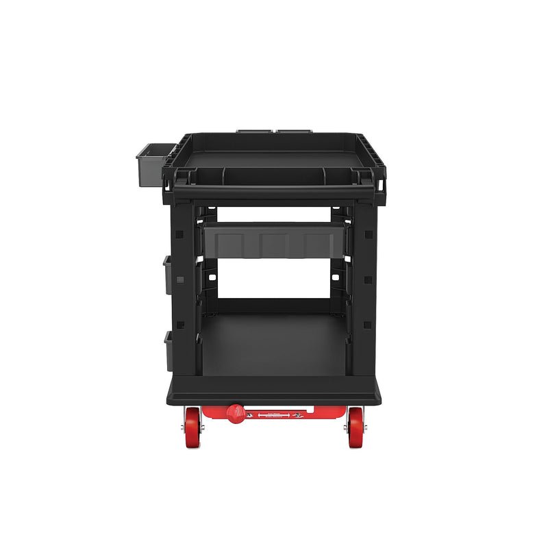 Suncast Commercial Heavy Duty Plus Structural Foam Utility Cart, 26.5" x 48.78", Black (PUCHD2645)