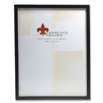 Lawrence Frames 11" x 14" Wooden Black Picture Frame, Black (755511)
