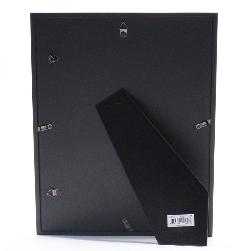 Lawrence Frames 11" x 14" Wooden Black Picture Frame, Black (755511)