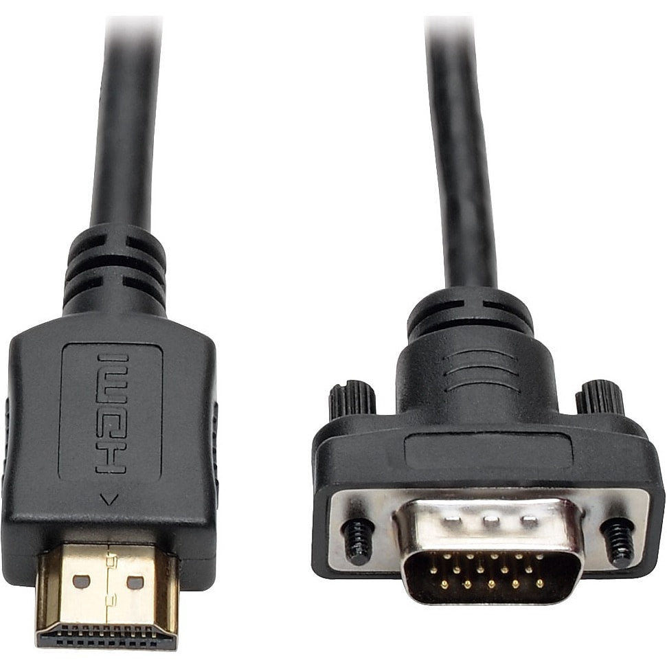 Tripp Lite P566-003-VGA 3' HDMI/VGA Video Cable, Black