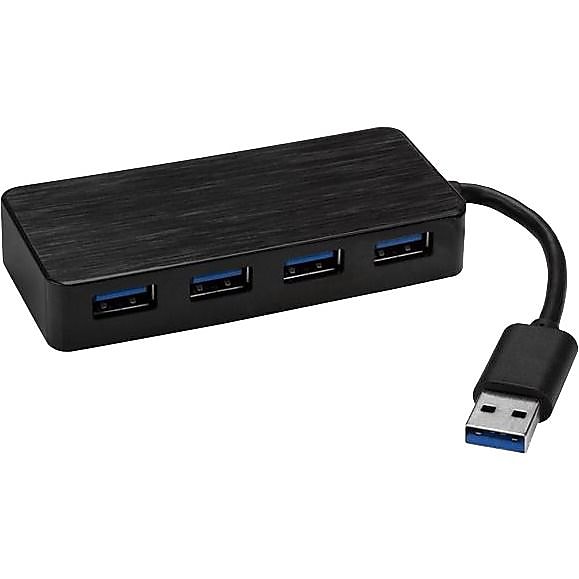 StarTech 4-Port USB 3.0 Hub, Black (ST4300MINI)