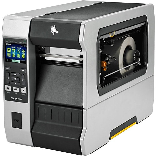 Zebra ZT610 Direct Thermal/Thermal Transfer Printer, Monochrome, Label Print (ZT61042-T010100Z)